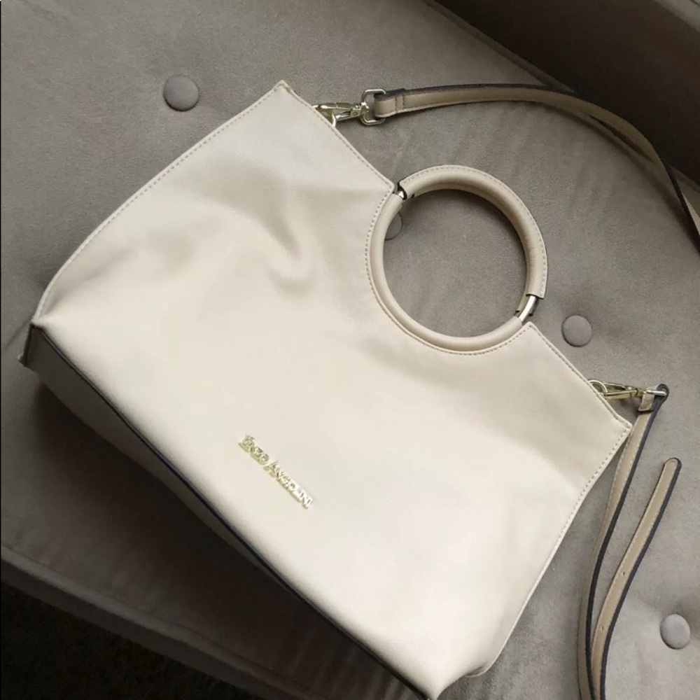 Enzo Angelini crossbody ring handle bag NWOT